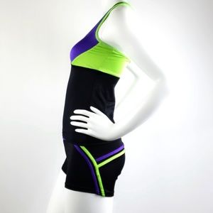 Bundle 2 Piece Racerback Top Shorts Size S/M
